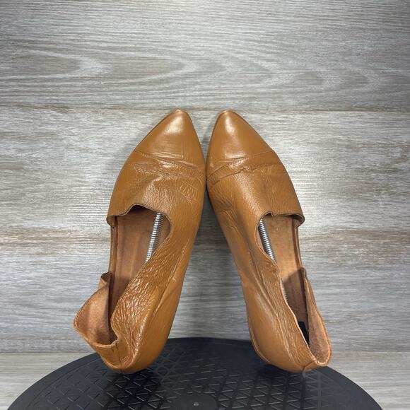 Free People Women’s Royale D'Orsay Point Flats Size EU 41 US 10.5 Made In Spain - Picture 6 of 11